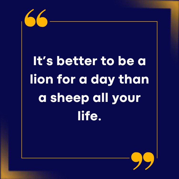 Lion Quotes