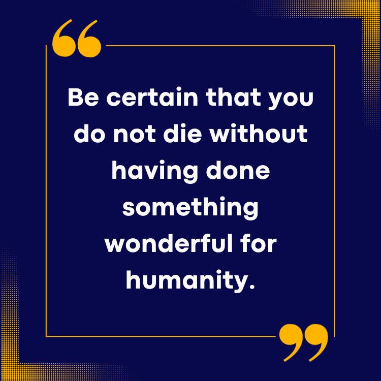 Humanity Quotes