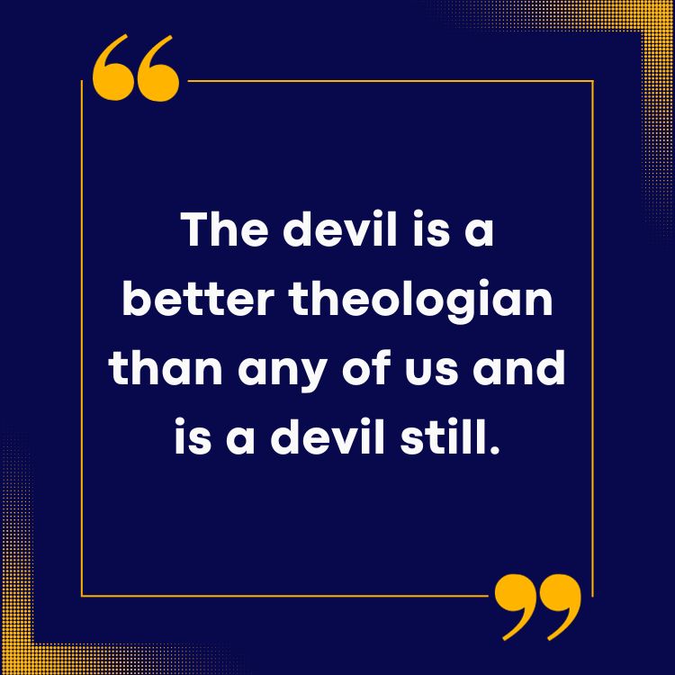 Devil Quotes