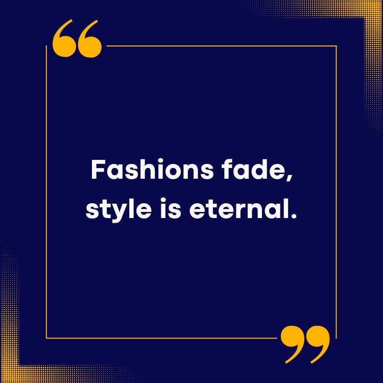 Fashion Quotes