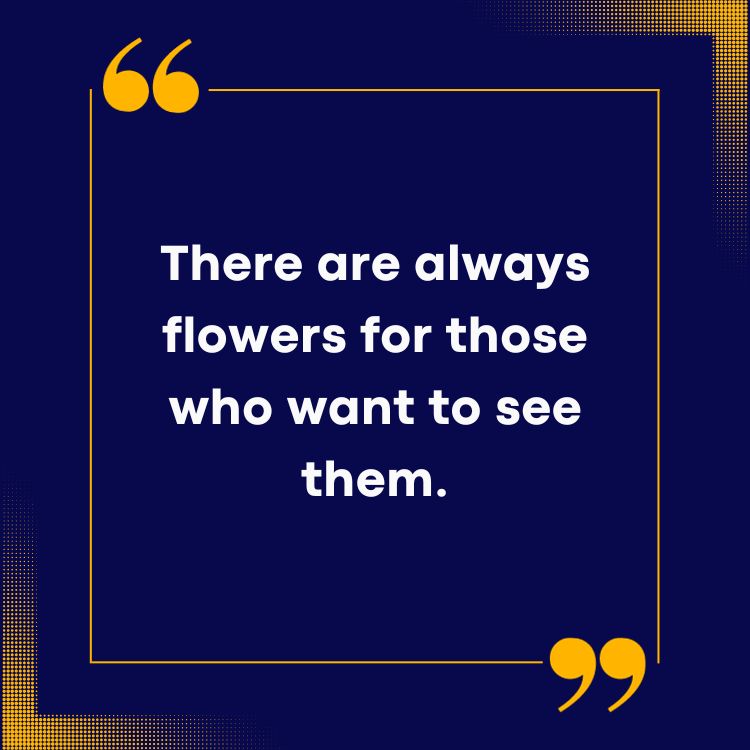 Flower Quotes