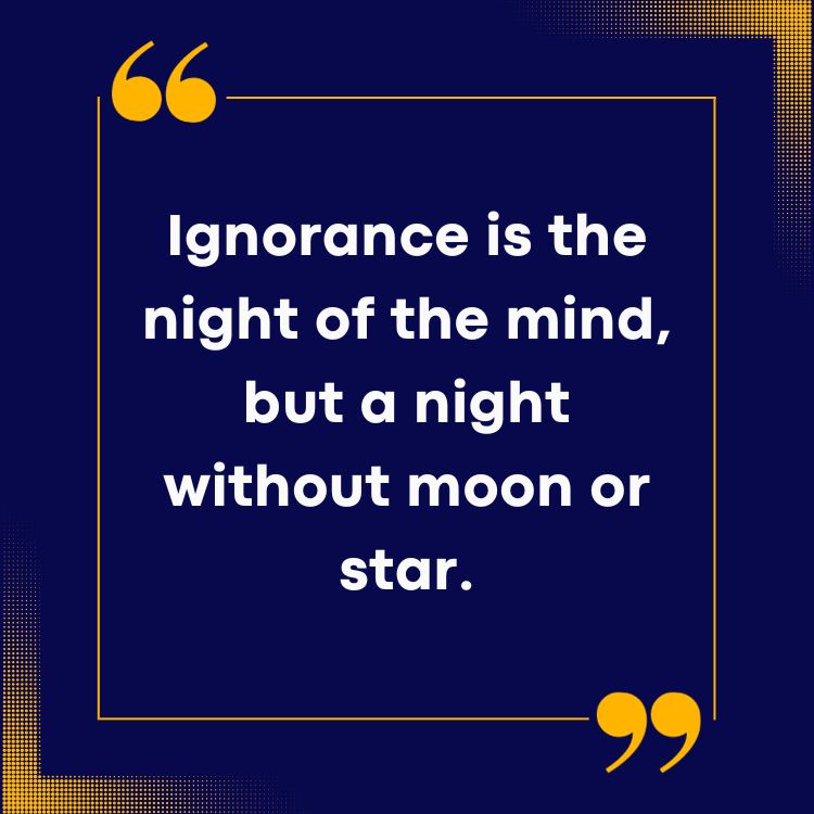 Ignorance Quotes