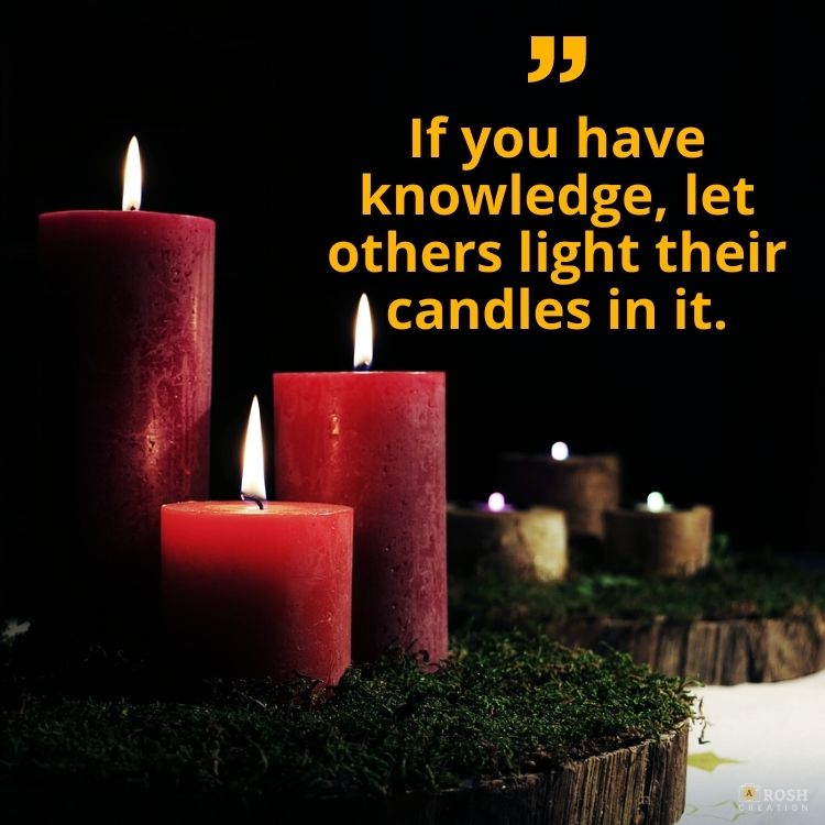 QUOTES ON LIFE LESSONS – Candles Online